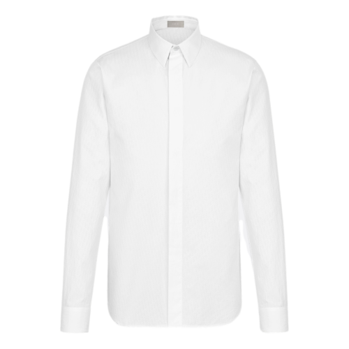 Mens Brand New Dior White Cotton Dress Shirt 38 Collar