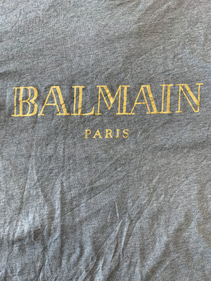 Mens Brand New Balmain Long Sleeved T-shirt