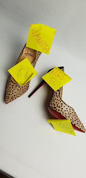 These shoes have my name all over them…or they would, if they were my size!