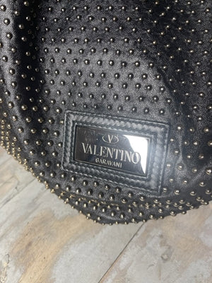 Valentino Studded Large Hobo Bag