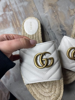 Brand New Gucci Marmont Mules 38.5