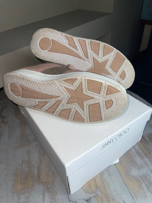 Jimmy Choo Miami F Pink Trainer 37.5