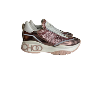 Jimmy Choo Miami F Glitter Sneakers 37.5