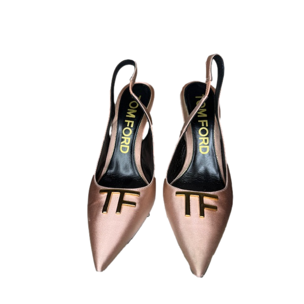 Tom Ford Satin Slingbacks 41