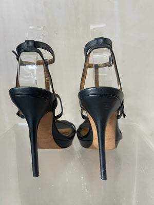 Carducci Leather Buckle Sandals 38