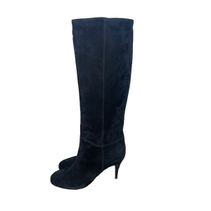 Brand New Sergio Rossi Black Suede Boots