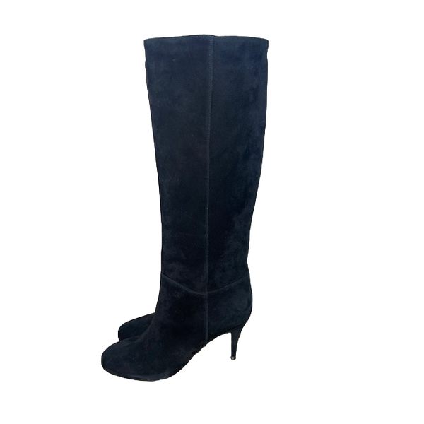 Brand New Sergio Rossi Black Suede Boots