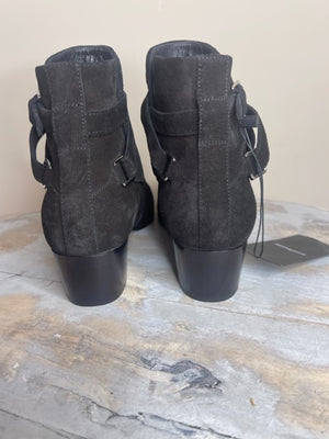Brand New Saint Laurent Suede Ankle Boots 39.5