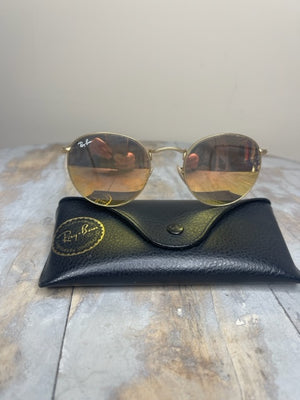 Ray Ban Gold Sunglasses