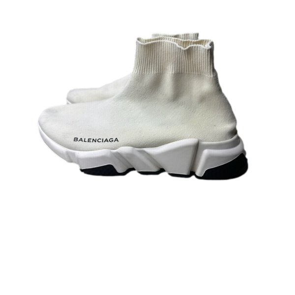 Balenciaga Sock Runners White 37 (fits 38)