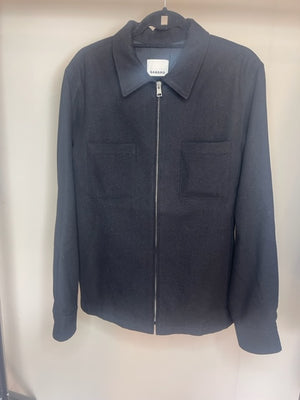 Sandro Mens Shacket Black Large