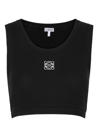 Loewe Black Cropped Tank Top M