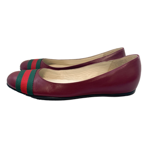 Gucci Red Flats 36