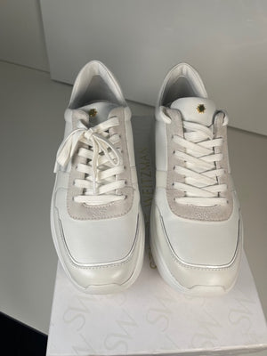 Stuart Weitzman Pversized White Sneakers 38