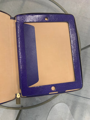 Smythson Purple ipad Case