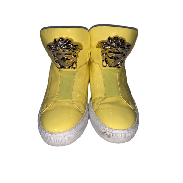 Versace Yellow Medusa Head Sneakers 39
