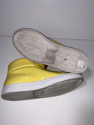 Versace Yellow Medusa Head Sneakers 39