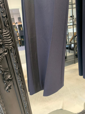 Brand New Tags Amanda Wakeley Tailored Flare Trousers Navy 14