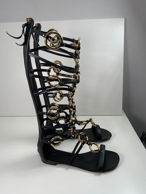 Giuseppe Zanotti Gladiator Sandals 37.5